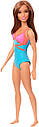 Лялька Барбі Пляж брюнетка Barbie, фото 2
