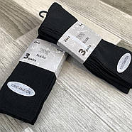Шкарпетки чоловічі бавовна без гумки Trend Collection, Фінляндія-Туреччина, розмір 43-45, чорні, 02120, фото 2