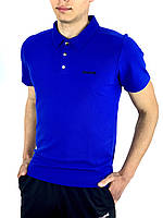 Футболка поло Reebok x blue мужская спортивная Мужская футболка хлопковая Рибок