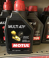 Масло для АКПП и ГУР, масло трансмиссионное, гидровлическое Motul MULTI ATF (1L)