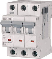 Автоматичний вимикач Eaton HL-С10/3 3P 10А тип С