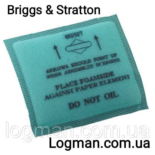 Фільтр повітряний для двигуна Briggs & Stratton (493537)
