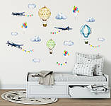 Наклейки на стіну літаки, фото 3