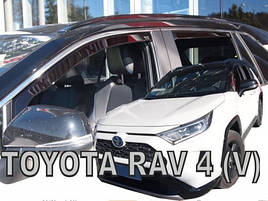 Дефлектори вікон (вітровики) Toyota RAV-4 2018 -> 4шт. (Heko)