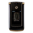 Motorola V8 Black/Gold 2GB кнопковий мобільний телефон розкладачка, фото 5