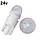 Автомобільна LED лампа T10 W5W 24V 2smd 2835 Керамічна світлодіодна, білий колір світла, фото 3