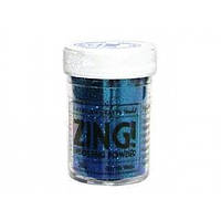 Пудра для эмбоссинга c глиттером American Crafts Zing Embossing Powder - Glitter Blue (27149)