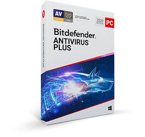 Антивірус BitDefender Antivirus Plus 2021 1 ПК на 1 рік (електронна ліцензія)