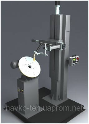Встановлення АС373 для наплавки циліндричних, конічних і плоских поверхонь по спіралі