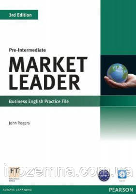 Market Leader 3rd Edition Pre-Intermediate Practice File with Audio CD, фото 1