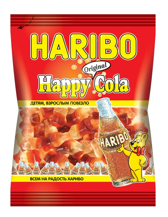 Желейні цукерки Haribo Happy Cola 100 г Німеччина