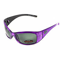 Очки BluWater Biscayene Purple Polarized (черные)