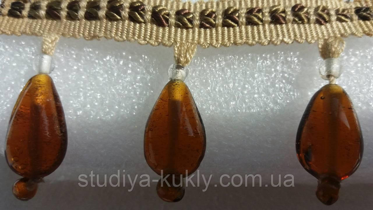 Декоративні намистини на тасьмі, фото 1