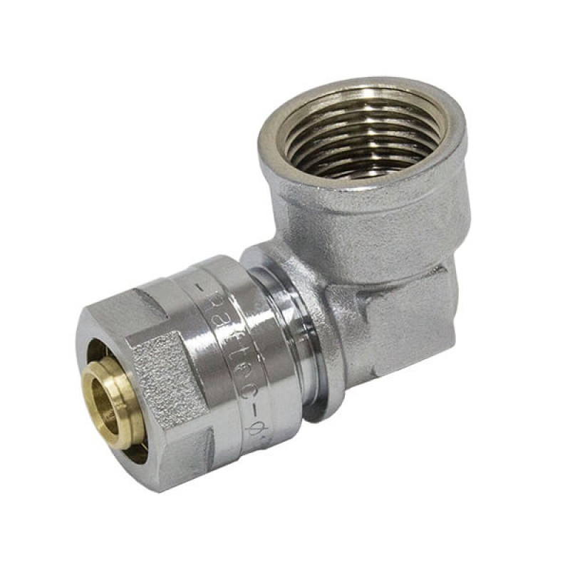 Коліно обжимное Raftec 16x1/2" з внутрішньою різьбою