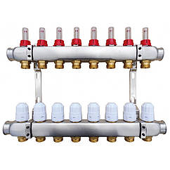 Колекторний блок Raftec RC03-05 з витратомірами