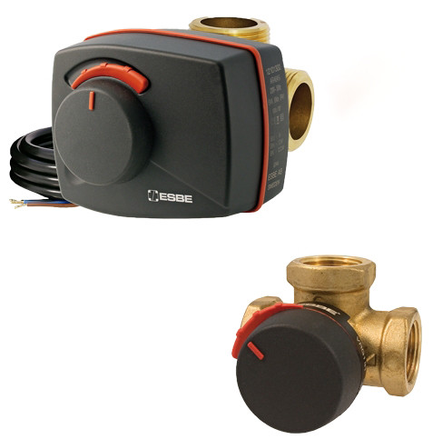 Комплект триходовий клапан ESBE VRG 131 1 1/2 + електропривод ARA661 120s-90, фото 1