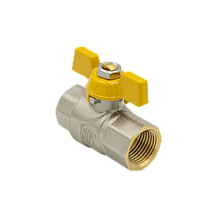 Кран кульовий Raftec Yellow 1" GRB3