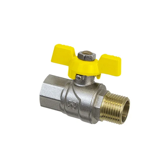 Кран кульовий Raftec Yellow 1/2" GRB11