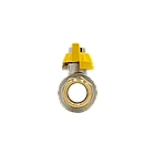 Кран кульовий Raftec Yellow 1/2" GRB11, фото 3