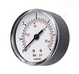 Манометр фронтальний Cewal d63 1/4" 6 бар