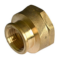 Муфта латунна 28х1"