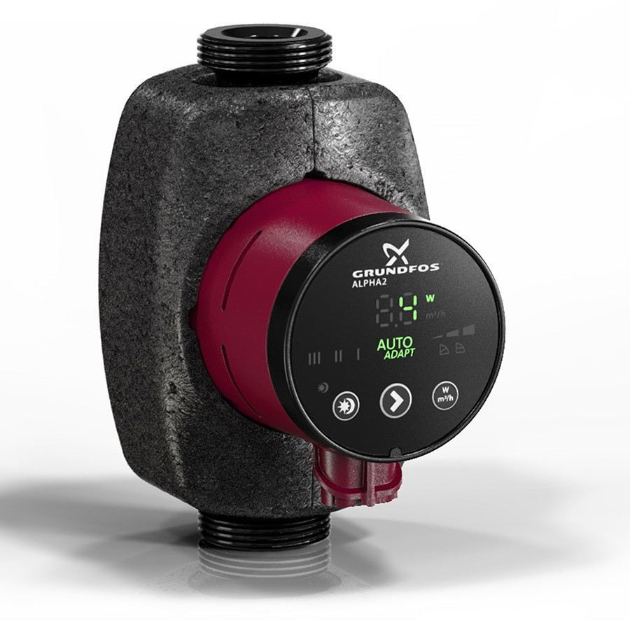 Насос циркуляційний Grundfos ALPHA2 25-60 130 (99411150), фото 1