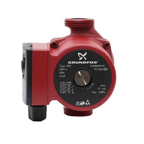 Насос циркуляційний Grundfos UPS 25-40 180 (99309921), фото 1