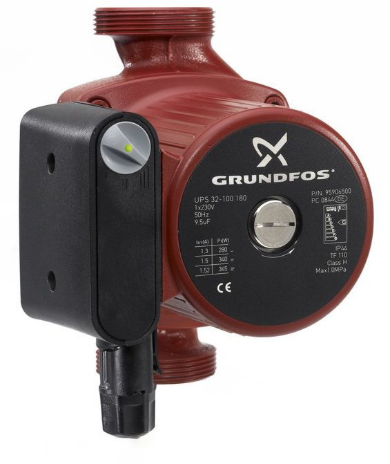 Насос циркуляційний Grundfos UPS 32-100 180 (95906500), фото 1