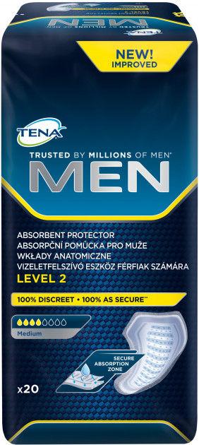 Прокладки урологічні TENA (Тена) Men для чоловіків Level 2 (20шт)