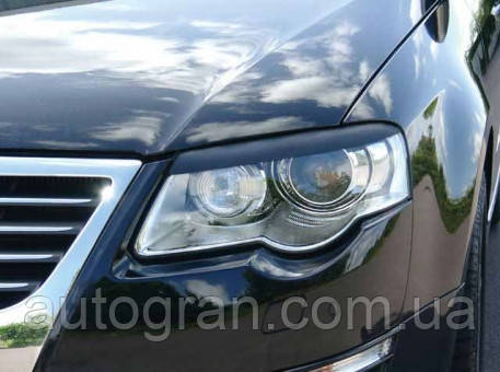 Вії для фар VW Volkswagen Passat B6 2005-2010, фото 1