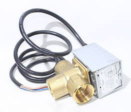 Триходовий клапан Honeywell V4044F1034/U із сервоприводом і датчиком NTC