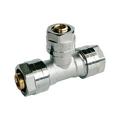 Трійник обтискний Raftec 16x16x16 TR-161616