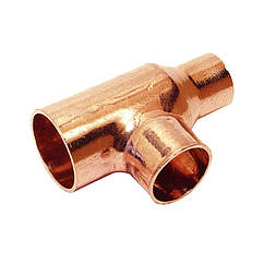 Трійник редукційний мідний 18х15х15 мм