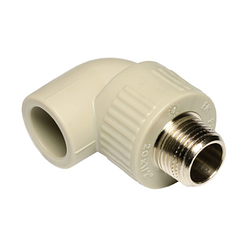 Коліно Wavin Ekoplastik 90° 20х3/4" (зовнішня різьба)