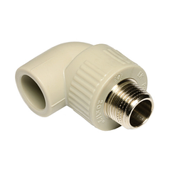 Коліно Wavin Ekoplastik 90° 25х1/2" (зовнішня різьба)