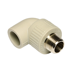 Коліно Wavin Ekoplastik 90° 25х3/4" (зовнішня різьба)