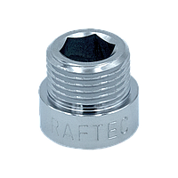 Удлинитель Raftec 1/2" UHL0140 L=40мм хром