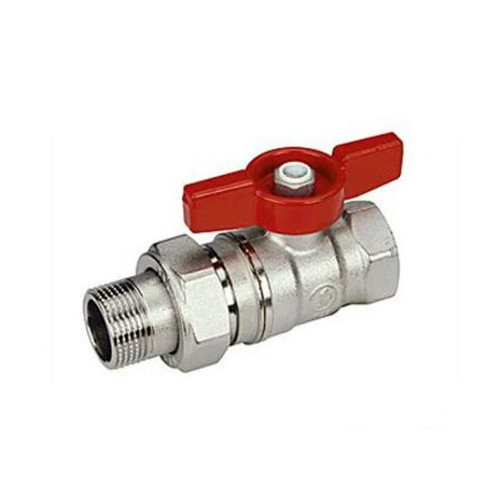 Кульовий кран Giacomini R259D G1×1 з американкою