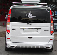 Накладка на задний бампер "AMG" Mercedes Vito W639