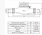 Лічильник води 1 1/2" (dn 40) TY-9 (мокроход) клас "С" L= 300mm домовий Baylan (Туреччина), фото 2