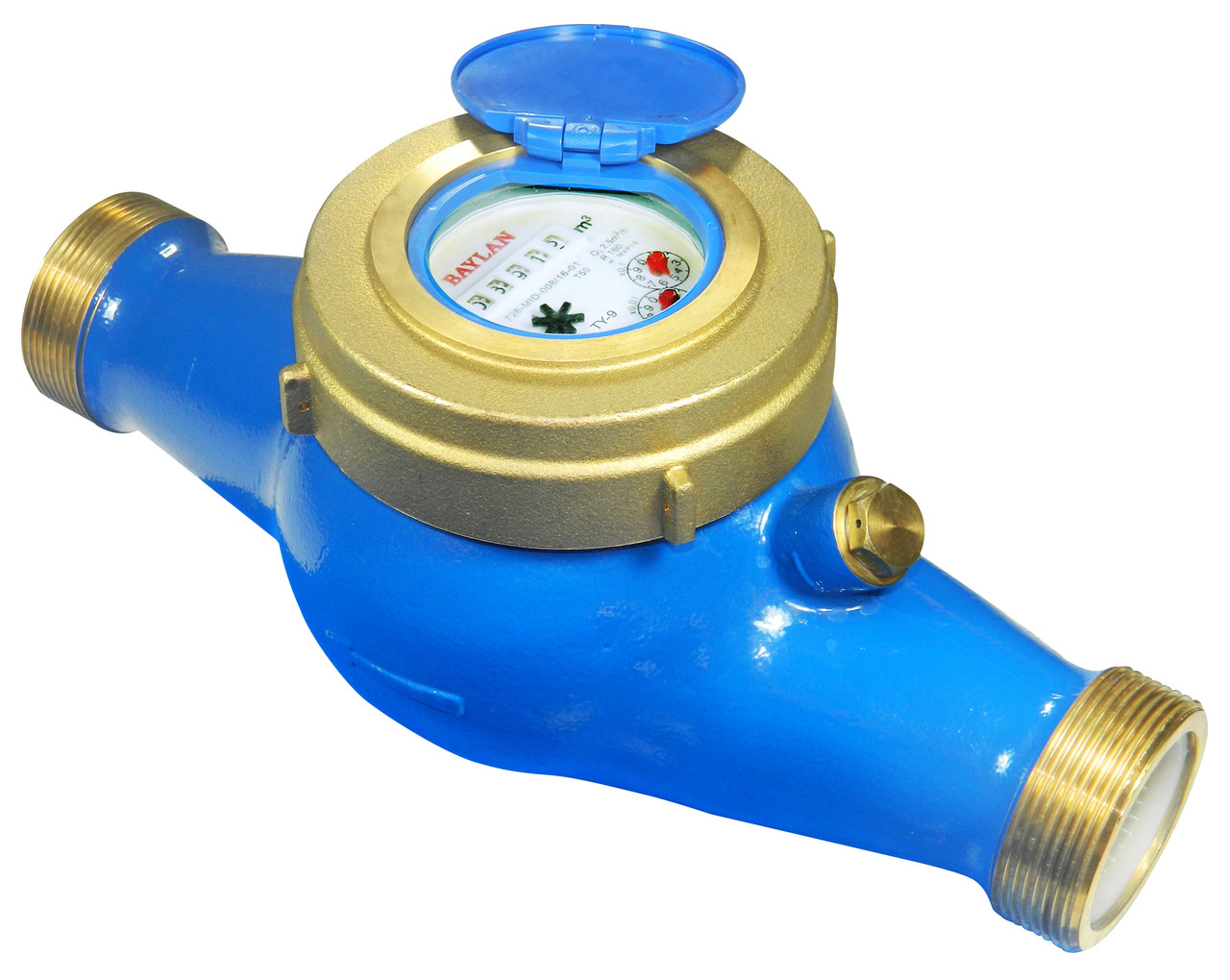 Лічильник води 2" TY+(dn 50) (мокрохід) клас "С"(R160) L= 300mm Baylan (Туреччина)