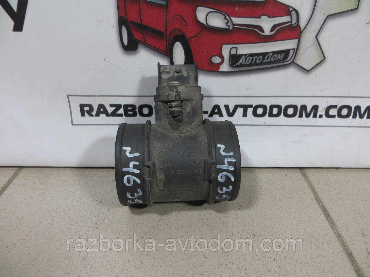 Витратомір повітря Opel Zafira A; Astra G; Vectra B 2.0 DTI ; 2.2 DTI OE: 0281002428