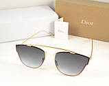 Жіночі сонцезахисні окуляри Dior елегантна модель якість люкс Діор, фото 2
