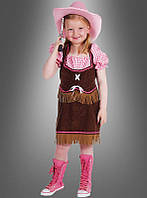 Детский карнавальный костюм ковбоя для девочки