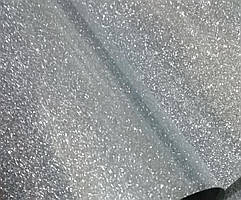 Термотрансферна плівка для термопереносу Гліттер Срібло 10х25см