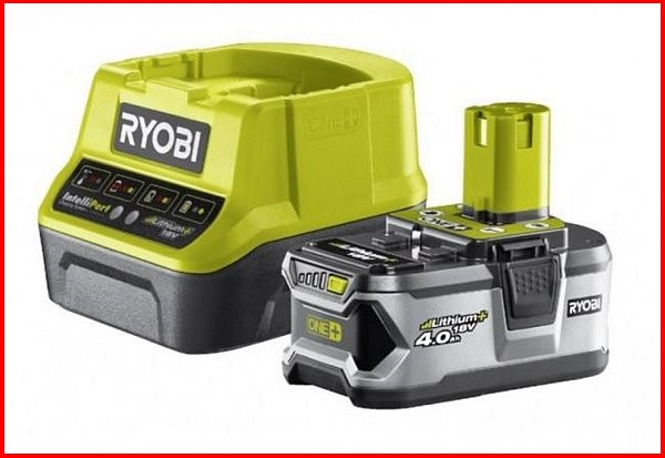 ✅ Акумулятор + зарядний пристрій Ryobi One + RC18120-140 18V 4A / h