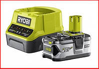 Аккумулятор + зарядное устройство Ryobi One + RC18120-140 18V 4A / h