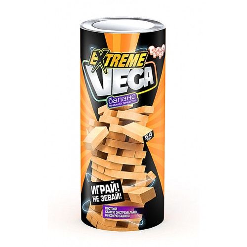 Гра настільна Дженга Vega Extreme 54 єлементи