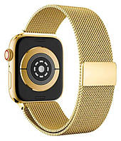 Ремешок STR Milanese Loop Band для Apple Watch iWatch 42 mm Gold