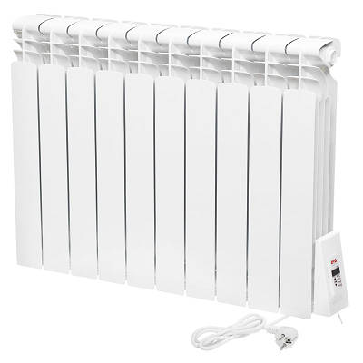 Електричний радіатор Flyme Elite 9 секцій, 990 Вт, праве підключення